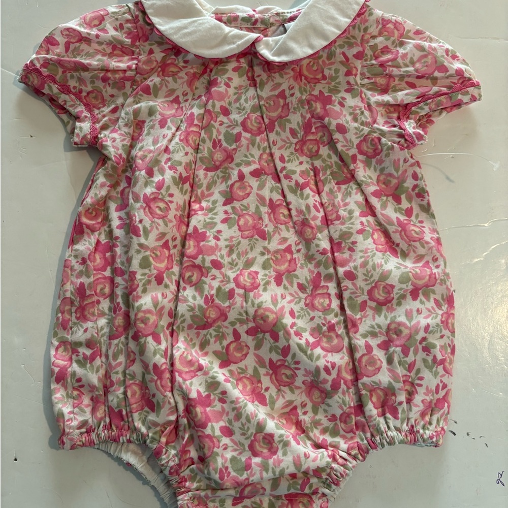 TAHARI Baby Bundle of 2 ROMPERS 0-3 Mo NWT - Picture 6 of 8
